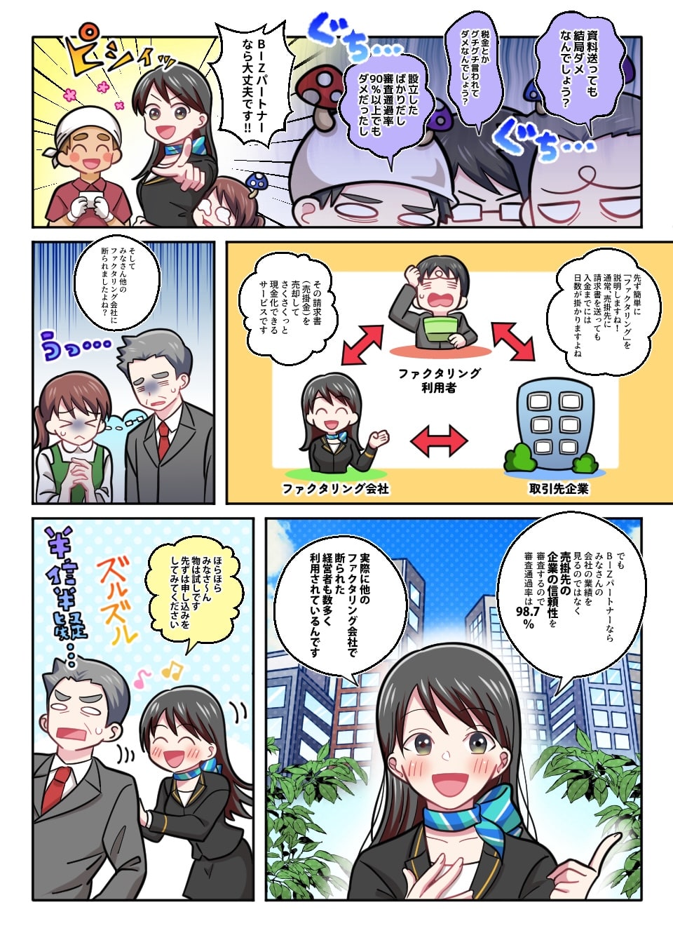 そんな時こそファクタリングです！