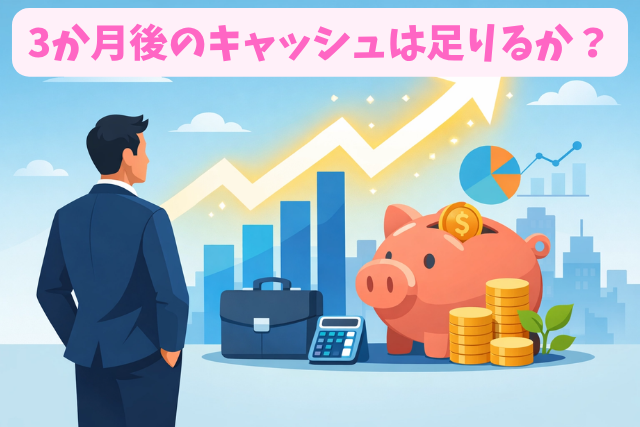 資金繰りの“未来予測”で判断する：3か月後のキャッシュは足りるか？