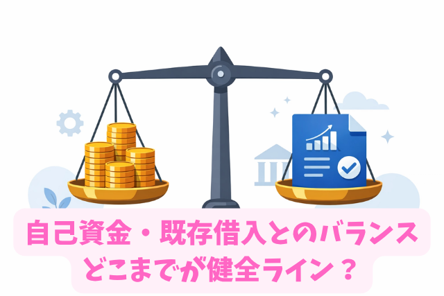 自己資金・既存借入とのバランス：どこまでが健全ライン？